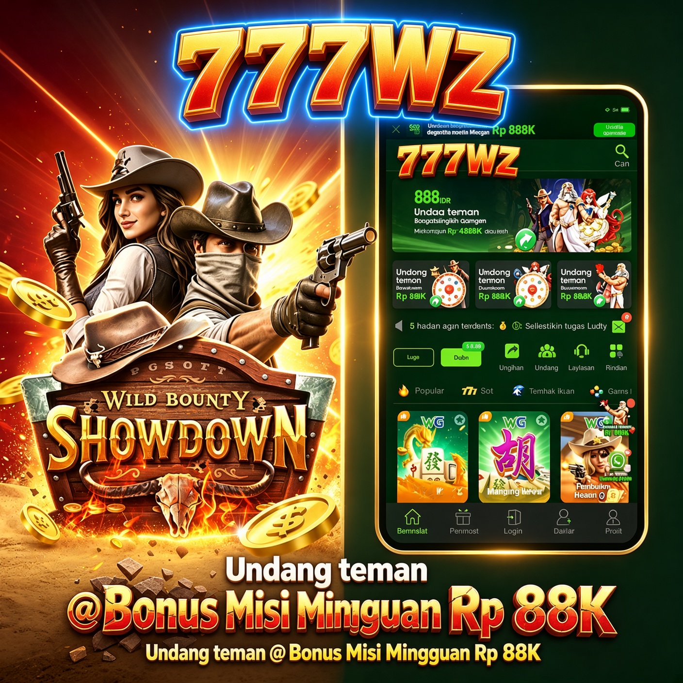 777WZ - Platform Game Online dengan Beragam Pilihan Permainan Seru