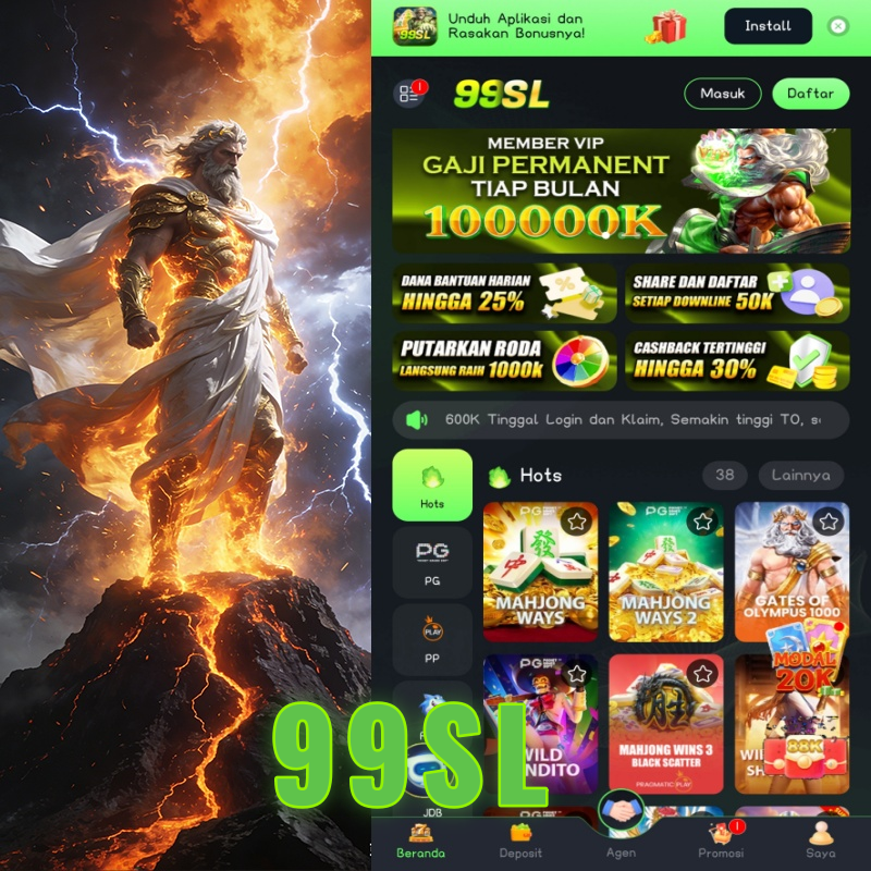 99SL - Portal Hiburan Game Online Mobile Resmi & Terpercaya