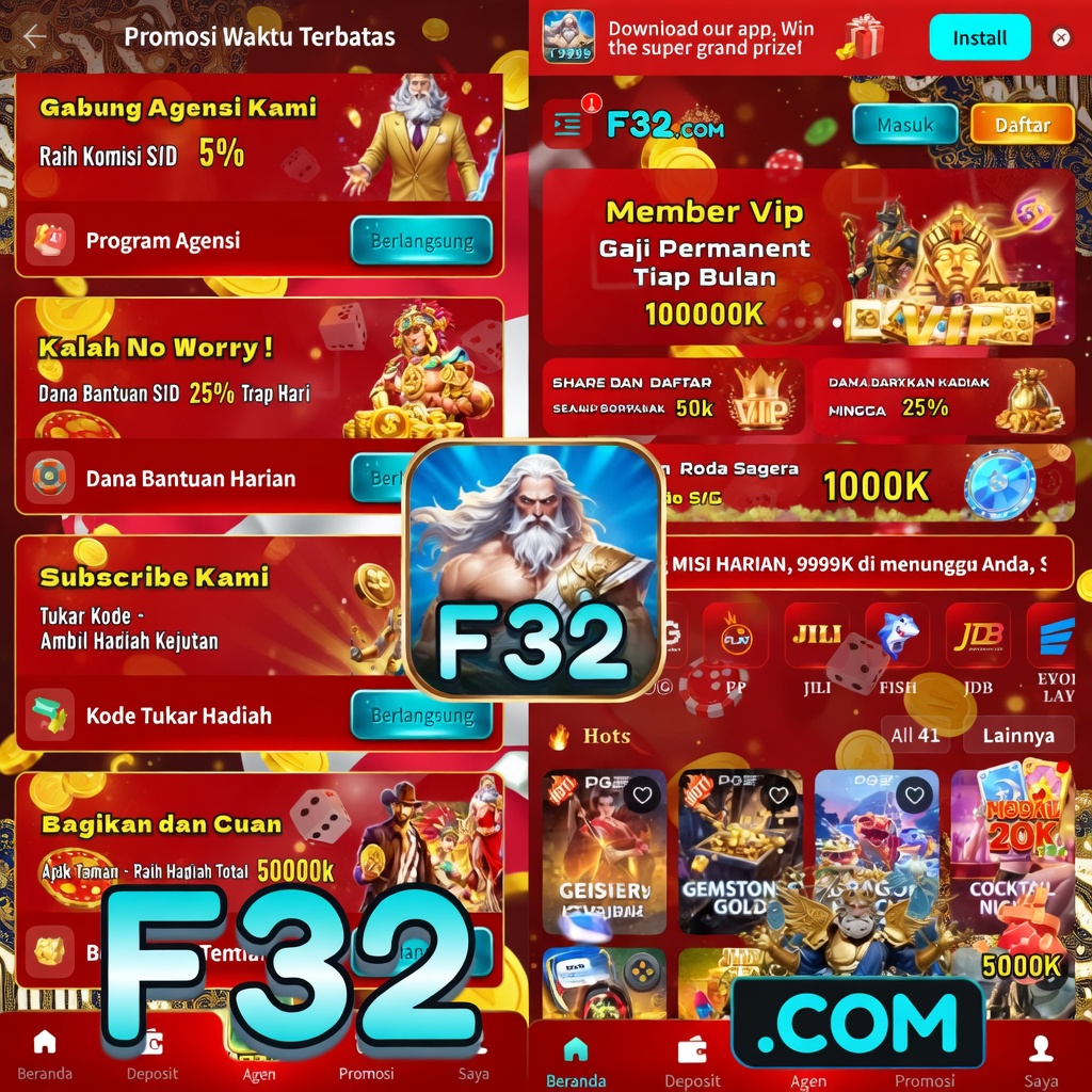 F32 - Platform Game Online dengan Beragam Pilihan Permainan Seru