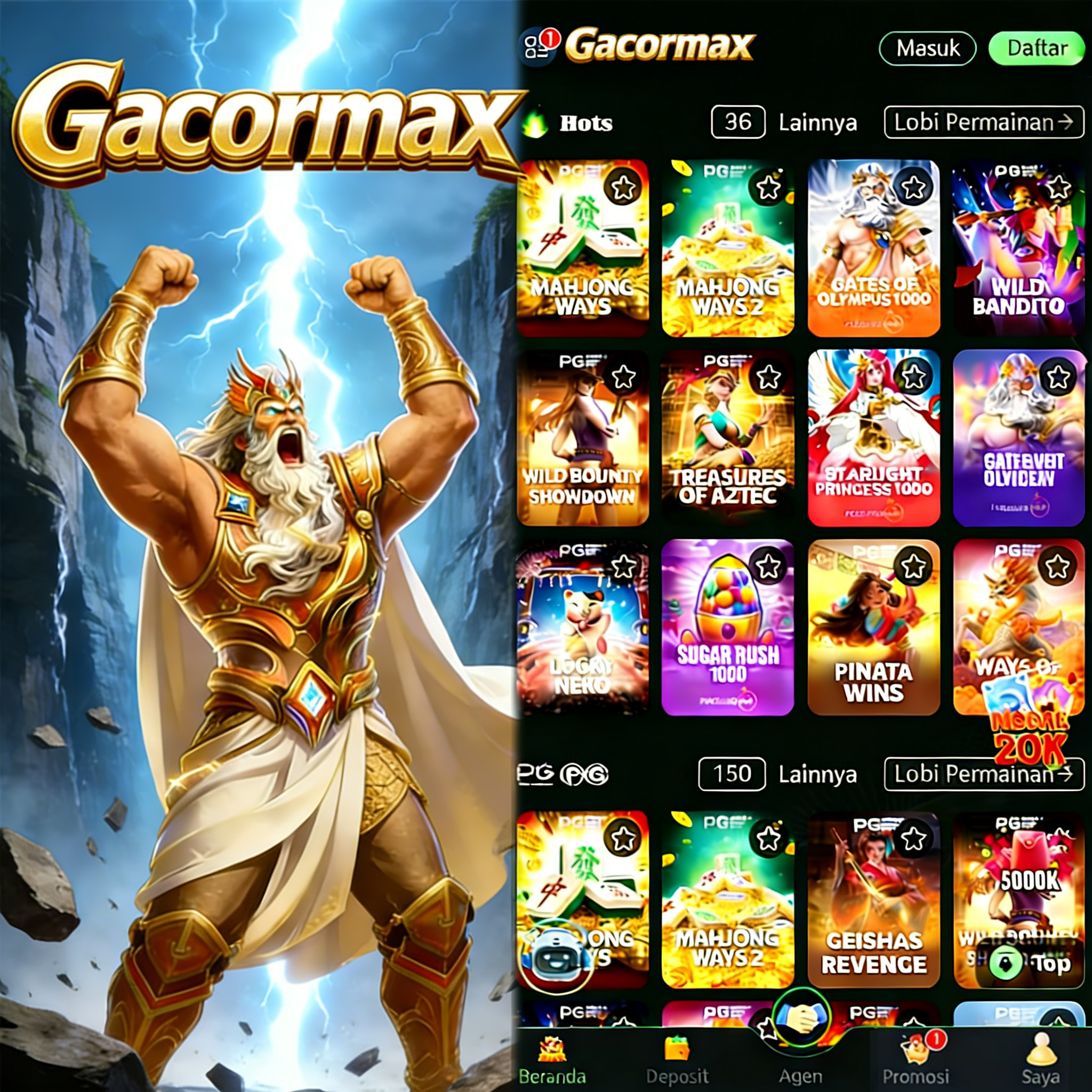 GACORMAX - Login Situs Resmi dan Nikmati Ragam Game PG Soft