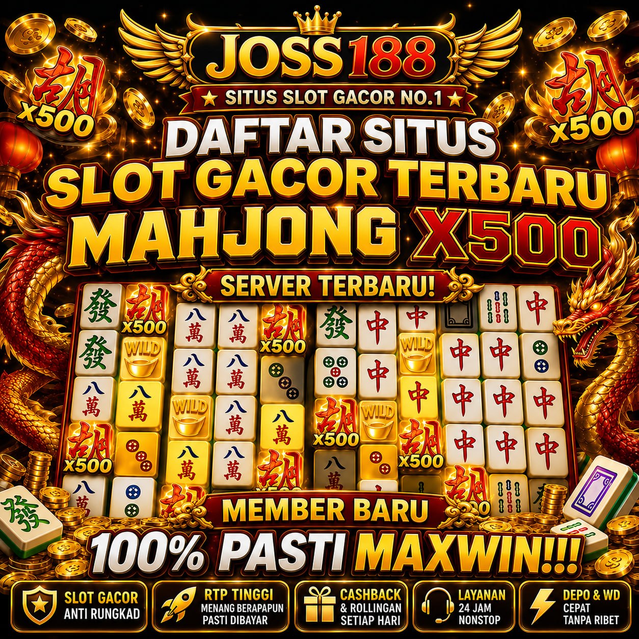 JOSS188 - Login Situs Resmi dan Nikmati Ragam Game PG Soft