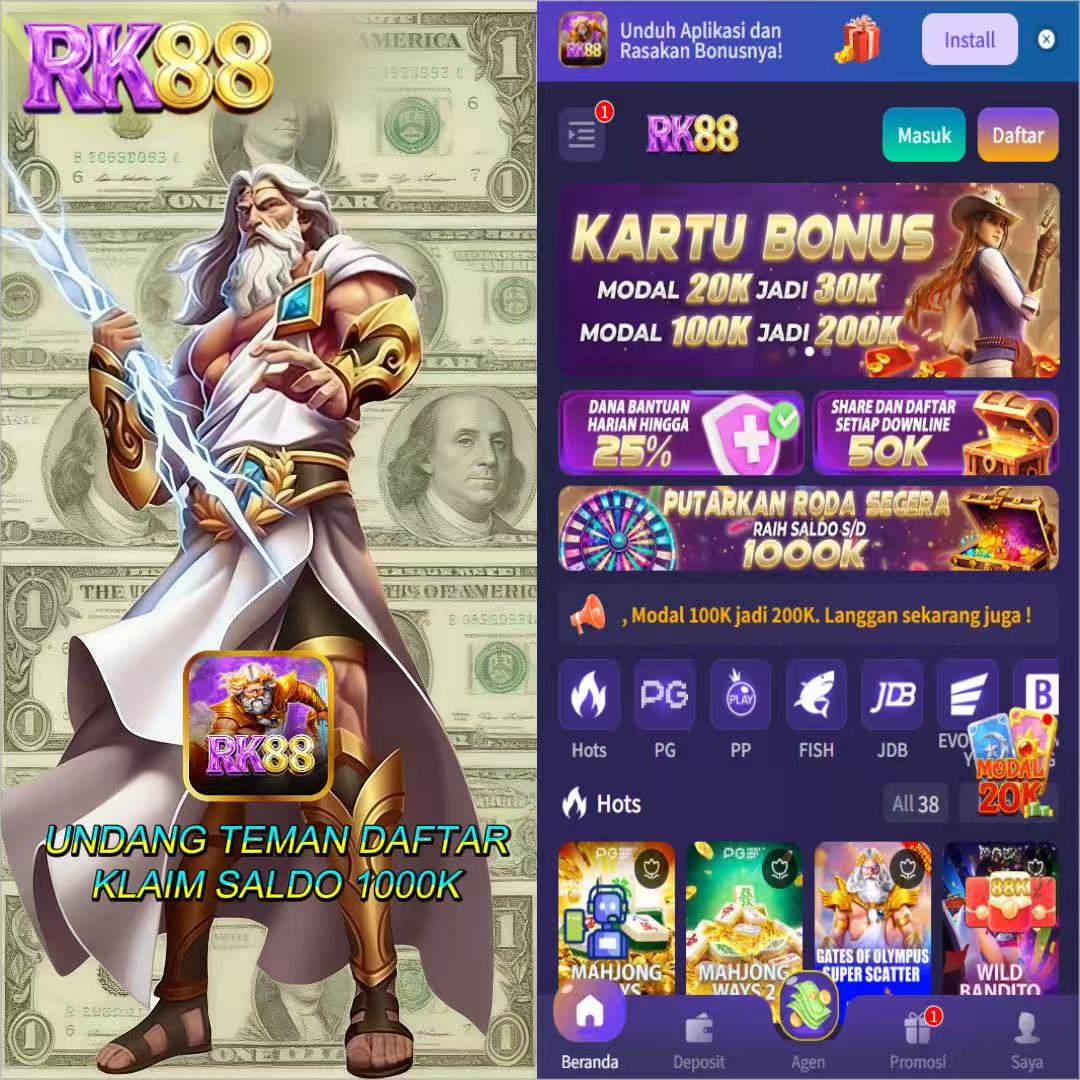 RK88 - Situs Resmi Slot Online dan Pilihan Game PG Soft