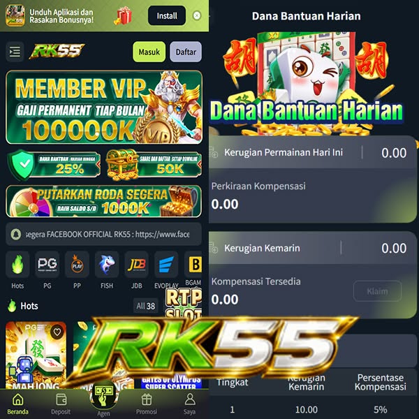 RP55 - Portal Hiburan Game Online Mobile Resmi & Terpercaya